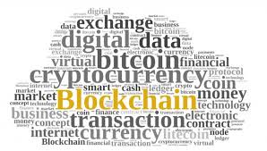free bitcoin a picture of a banner with different words like cryptocurrency, bitcoin, blockchain, currency, digital data and transaction.
