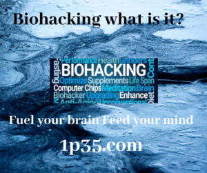 bio hacking science image of words related to bio hacking with the question at the top asking-Biohacking what is it?