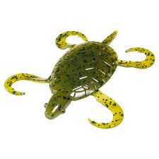bass bait picture of a turtle shaped lure
