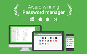 username-password image of the actual password manager with the devices as well