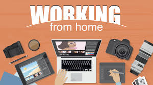 all things employment and jobs image of a working from home desktop and supplies